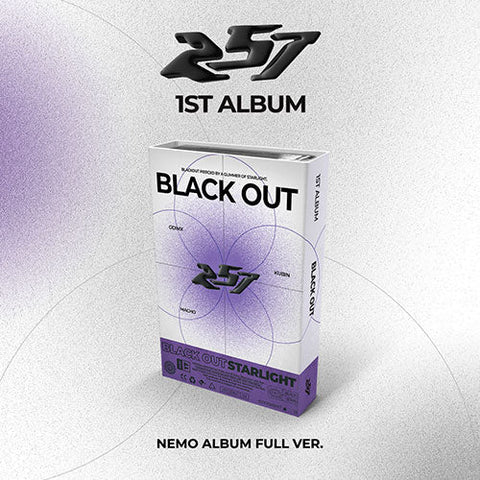 [Pre-Order] 257 - BLACKOUT 1ST ALBUM NEMO ALBUM FULL VER