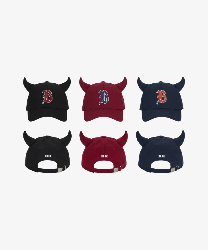 BABYMONSTER HORN BALLCAP ボールキャップ　レッド　赤 BABYMONSTER HORN BALLCAP ボールキャップ レッド 赤 - メルカリ