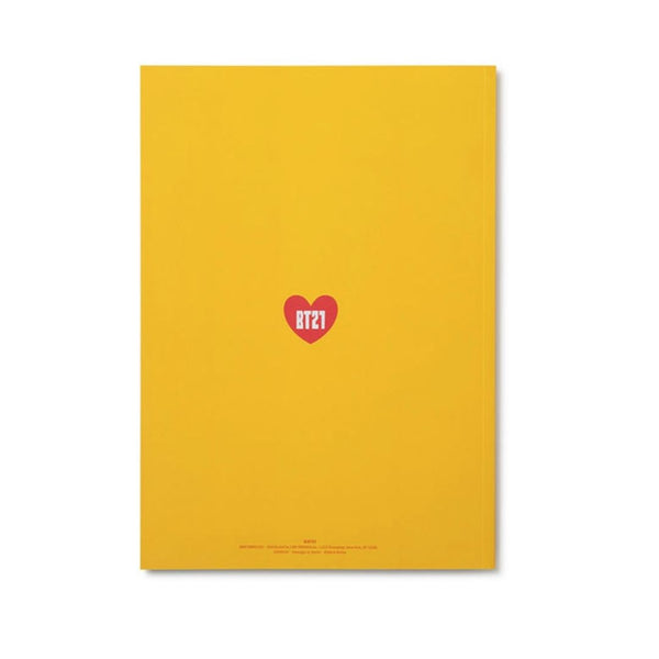 BT21 B5 Heart Note
