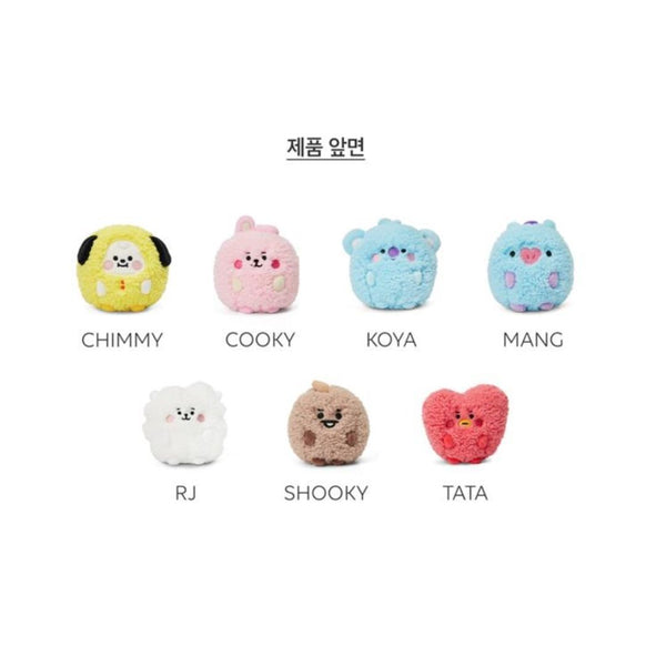BT21 BABY Boucle Bubble Tea Doll Bag Charm