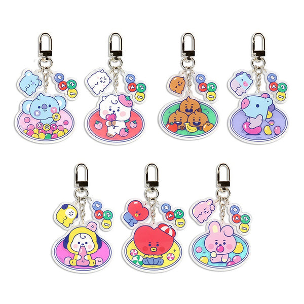 BT21 BABY LLAVERO JELLY CANDY