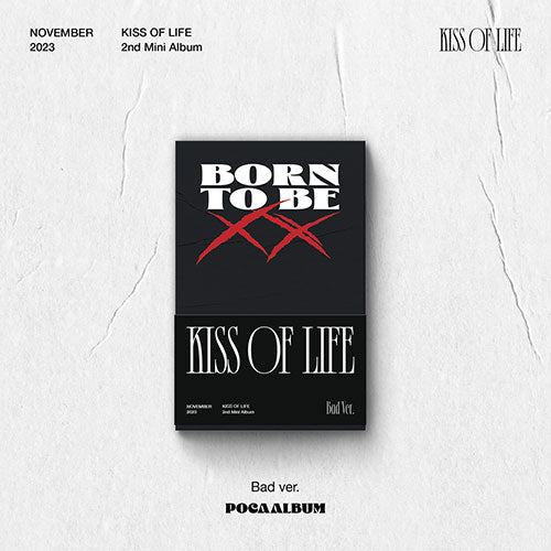 KISS OF LIFE - BORN TO BE XX 2ND MINI ALBUM POCAALBUM