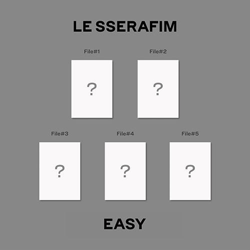 LE SSERAFIM - EASY 3RD MINI ALBUM COMPACT VER.