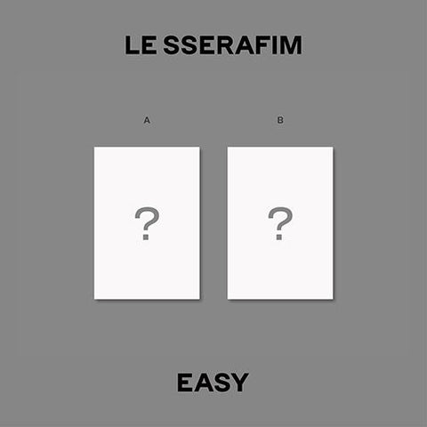 LE SSERAFIM - EASY 3RD MINI ALBUM WEVERSE ALBUMS VER.