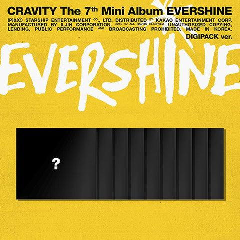 CRAVITY - EVERSHINE 7TH MINI ALBUM DIGIPACK VER.