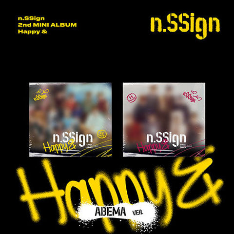 N.SSIGN - HAPPY & 2ND MINI ALBUM ABEMA VER.