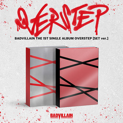 BADVILLAIN - 1st Single Album [OVERSTEP]