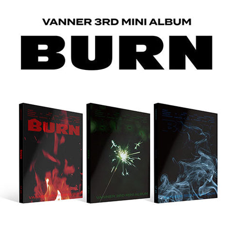 VANNER - BURN 3RD MINI ALBUM