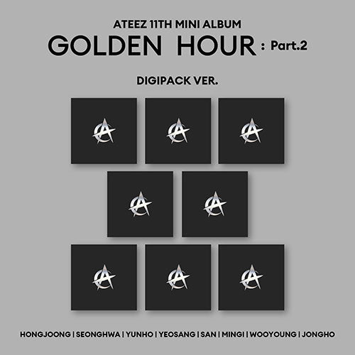 ATEEZ - GOLDEN HOUR : PART.2 11TH MINI ALBUM DIGIPACK