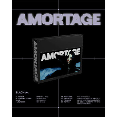 OUTLET BLACKPINK JISOO - AMORTAGE MINI ALBUM EXCLUSIVE EDITION