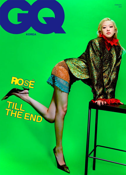 [Pre-Order] BLACKPINK ROSE - GQ KOREA MAGAZINE 2025 FEBRUARY ISSUE