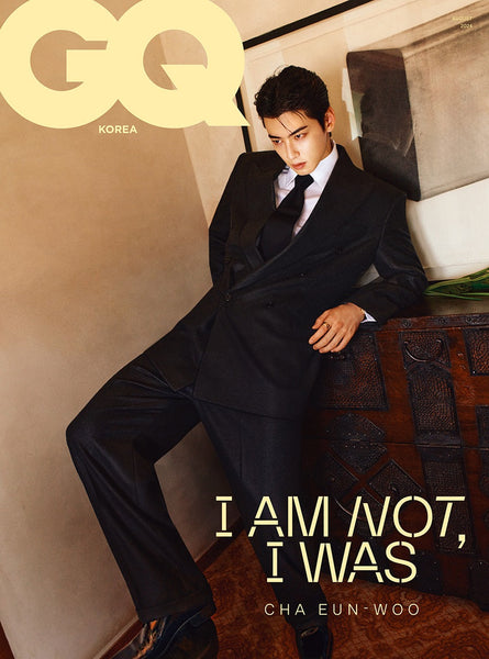 CHA EUNWOO - GQ MAGAZINE 2024 AUGUST ISSUE