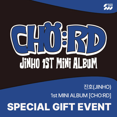 [Pre-Order] JINHO - CHO:RD 1ST MINI ALBUM STANDARD