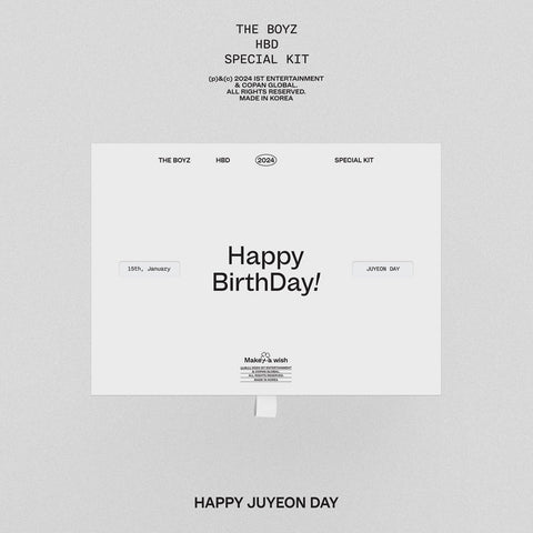 THE BOYZ - THE BOYZ HBD JUYEON SPECIAL KIT