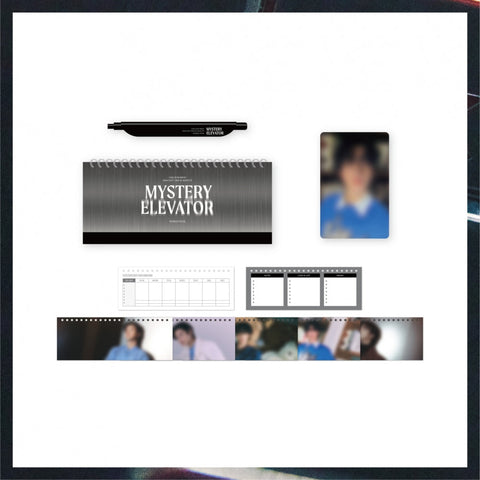 CHA-EUN-WOO - 2024 JUST ONE 10 MINUTE MYSTERY ELEVATOR OFFICIAL MD WEEKLY PLANNER SET