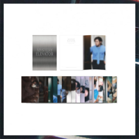 CHA-EUN-WOO - 2024 JUST ONE 10 MINUTE MYSTERY ELEVATOR OFFICIAL MD POSTCARD BOOK