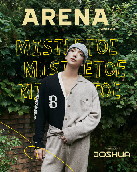 SEVENTEEN JOSHUA - ARENA HOMME MAGAZINE 2024 DECEMBER ISSUE