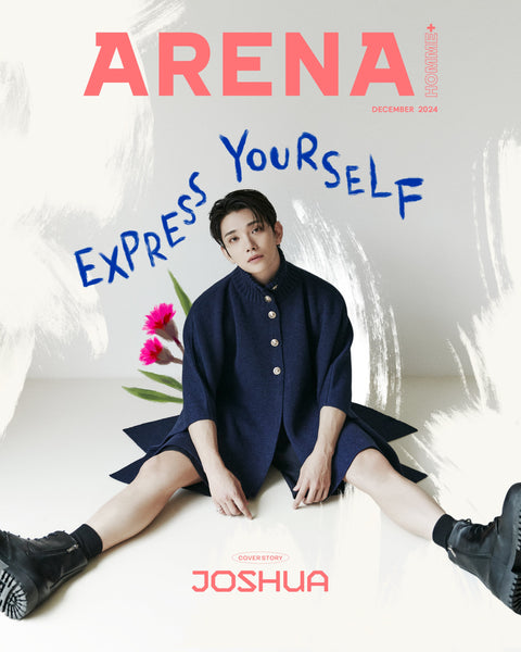 SEVENTEEN JOSHUA - ARENA HOMME MAGAZINE 2024 DECEMBER ISSUE