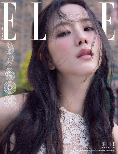 BLACKPINK JISOO Stray Kids Hyunjin - ELLE MAGAZINE 2024 DECEMBER ISSUE