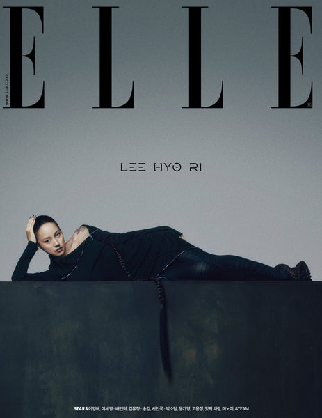 LEE HYORI ELLE MAGAZINE 2023 DECEMBER ISSUE