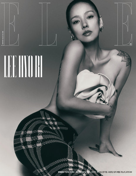 LEE HYORI ELLE MAGAZINE 2023 DECEMBER ISSUE