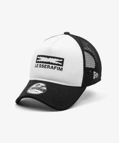 LE SSERAFIM - NEW ERA CAPSULE COLLECTION OFFICIAL MD TRUCKER CAP (BLACK)