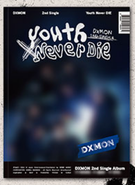 DXMON - YOUTH NEVER DIE 2ND SINGLE ALBUM PHOTOBOOK