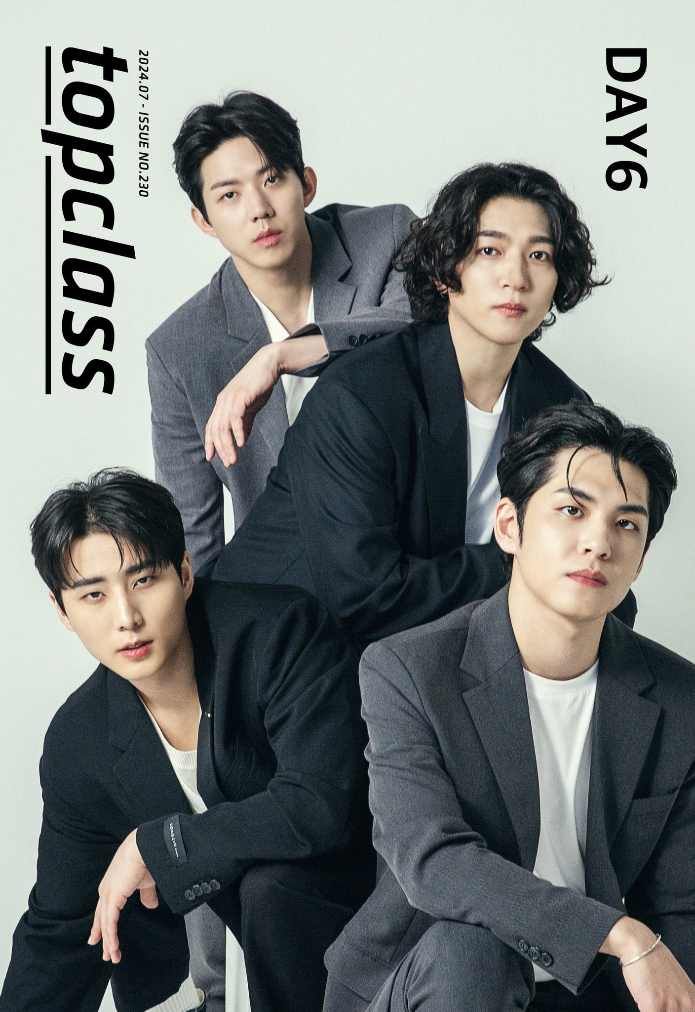 DAY6 GROUP COVER TOPCLASS MAGAZINE 2024 JULY ISUUE