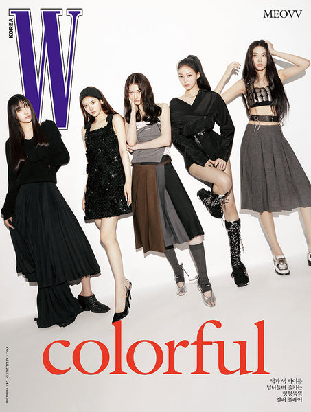 [Pre-Order] MEOVV - W MAGAZINE 2025 VOL.4 ISSUE