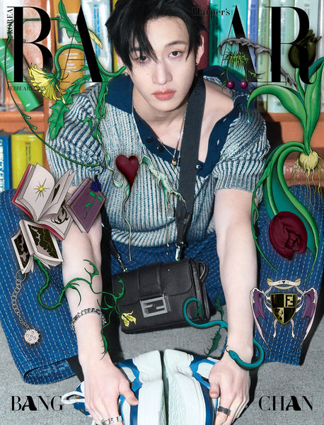 STRAY KIDS BANGCHAN - BAZZAR FEBRUARY 2025 ISSUE