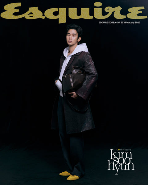 [Pre-Order] KIM SOO HYUN - ESQUIRE MAGAZINE 2025 FEBRUARY ISSUE RANDOM