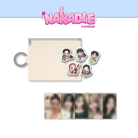(G)-IDLE - NANADLE 6TH ANNIVERSARY OFFICIAL MD MINI POUCH + PATCH SET