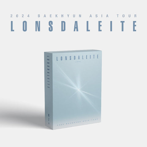 BAEKHYUN 2024 BAEKHYUN ASIA TOUR Lonsdaleite in SEOUL BLU-RAY