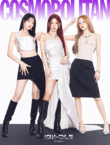 MIYEON MINNIE YUQI COSMOPOLITAN MAGAZINE 2024 MARCH ISSUE