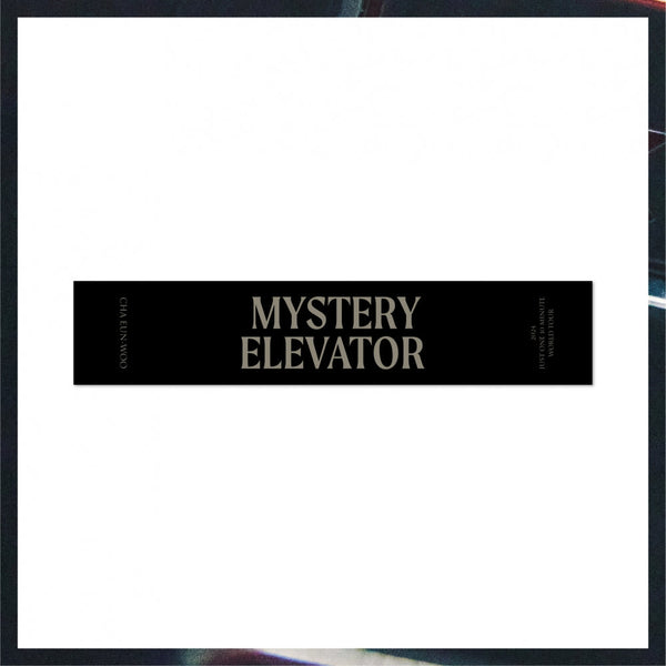 CHA EUNWOO - 2024 JUST ONE 10 MINUTE MYSTERY ELEVATOR WORLD TOUR OFFICIAL MD