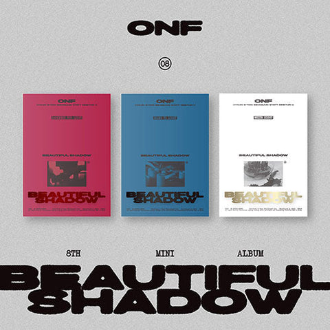 ONF - BEAUTIFUL SHADOW 8TH MINI ALBUM PHOTOBOOK