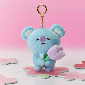 BT21 Spring Days Mini Plush Keyring