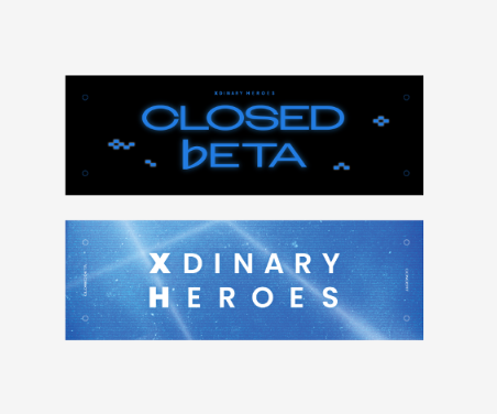 XDINARY HEROES - CONCEPT <Closed ♭eta: v6.0> OFFICIAL MD SLOGAN