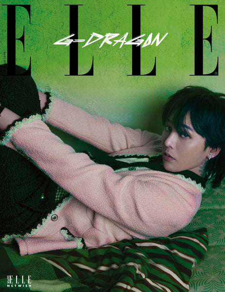 G-DRAGON COVER ELLE MAGAZINE 2024 JULY ISSUE