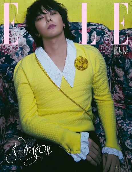 G-DRAGON COVER ELLE MAGAZINE 2024 JULY ISSUE