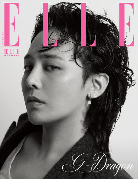 G-DRAGON COVER ELLE MAGAZINE 2024 JULY ISSUE