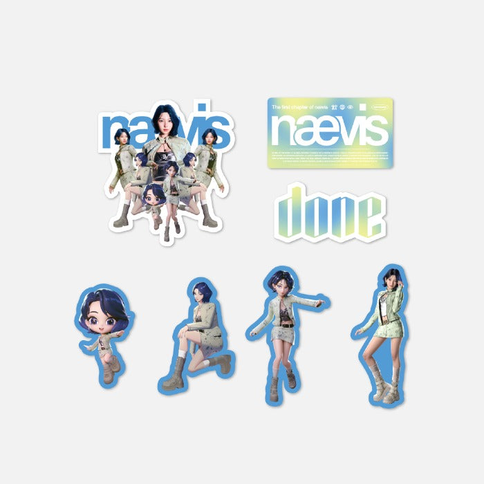 [Pre-Order] NAEVIS - DONE OFFICIAL MD STICKER SET