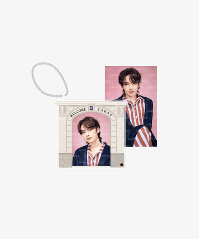 SEVENTEEN - SEVENTEEN 2024 CARAT LAND OFFICIAL MD Acrylic Photo Keyring