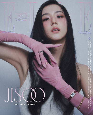 JISOO ELLE SINGAPORE MAGAZINE 2023 NOVEMBER ISSUE
