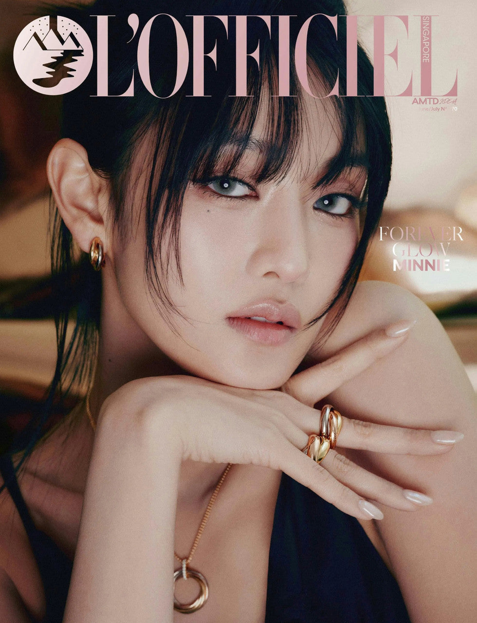 [Pre-Order] MINNIE ((G)I-DLE) L'OFFICIEL SINGAPORE JUNE - JULY 2024 Ver.