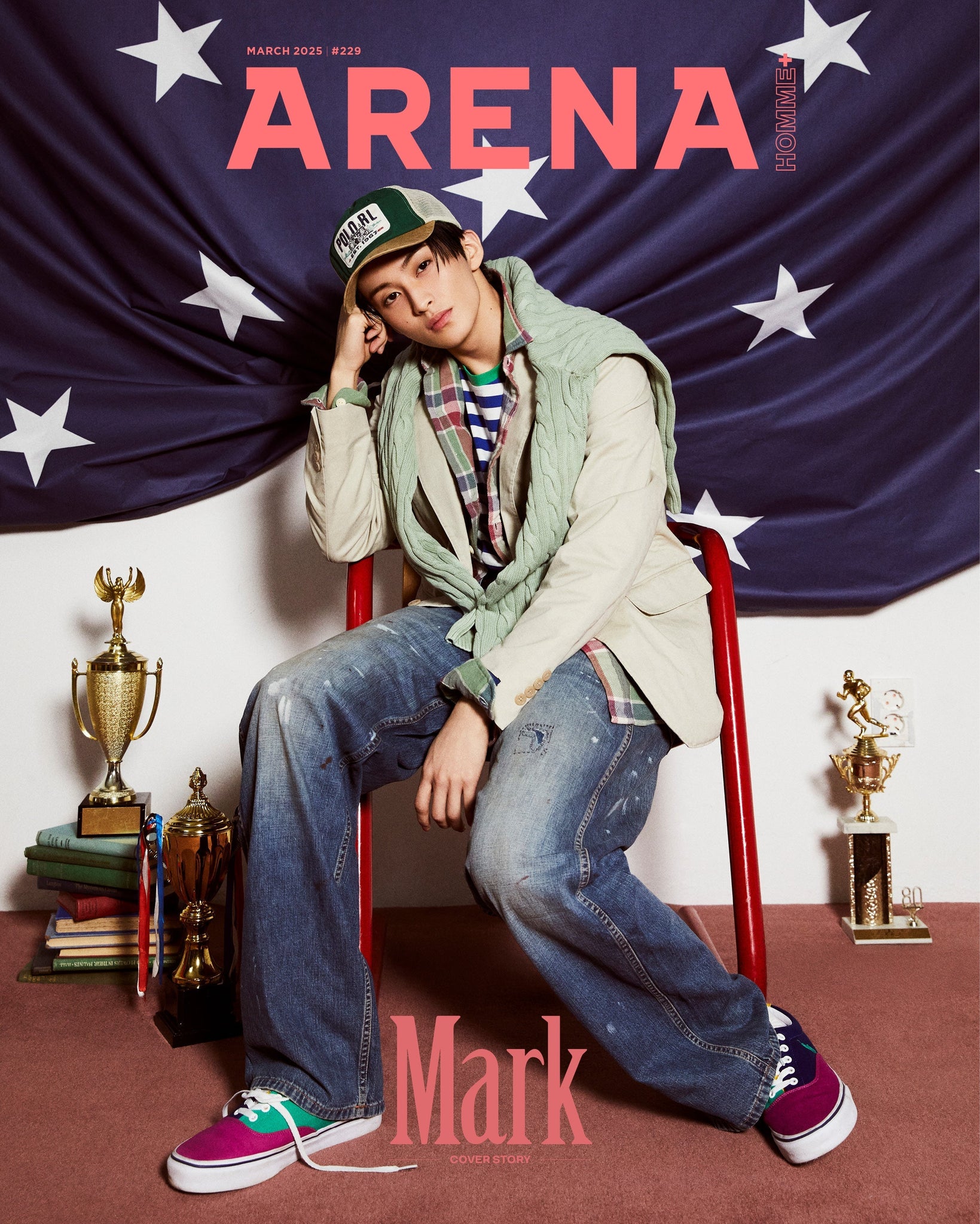 NCT MARK - ARENA HOMME MAGAZINE 2025 MARCH ISSUE