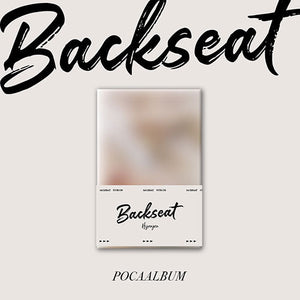 HYUNJUN - BACKSEAT 5TH SINGLE ALBUM POCAALBUM