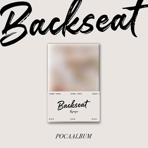 HYUNJUN - BACKSEAT 5TH SINGLE ALBUM POCAALBUM