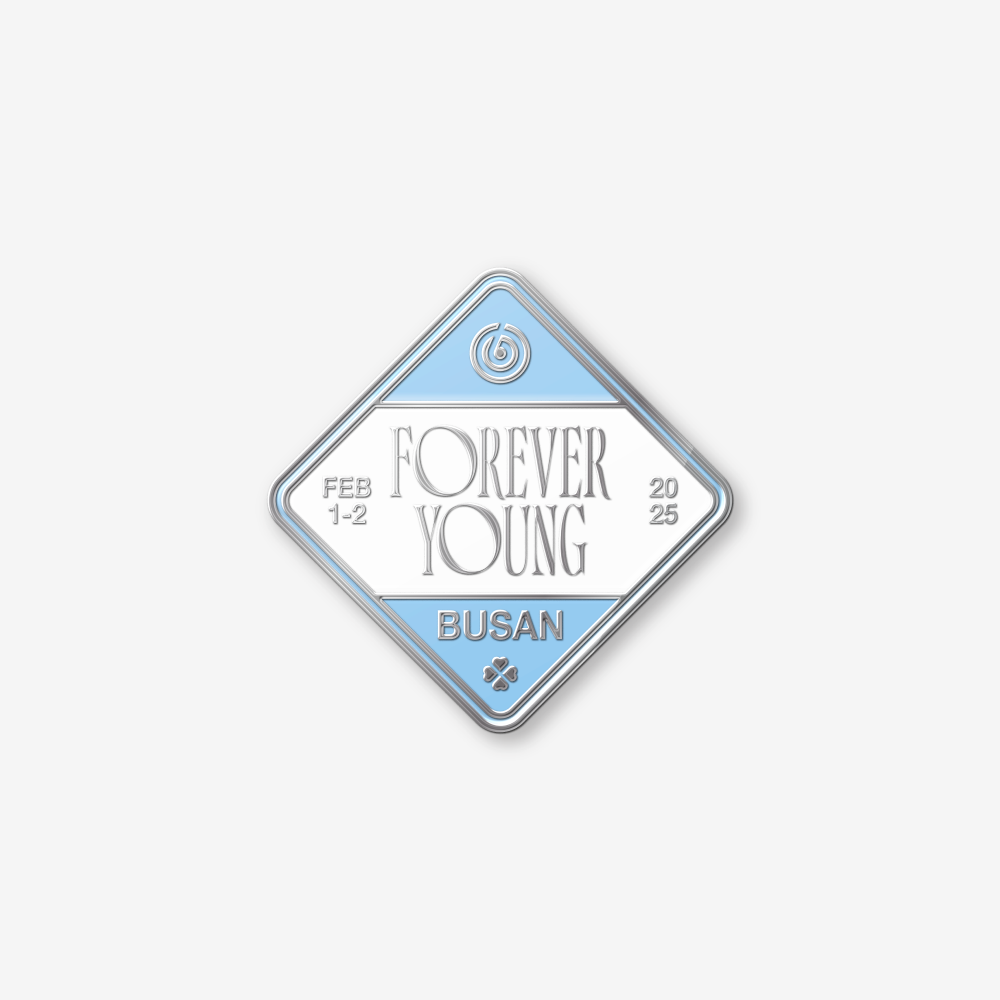 [Pre-Order] DAY6 - FOREVER YOUNG 3RD WORLD TOUR OFFICIAL MD BADGE CITY VER BUSAN