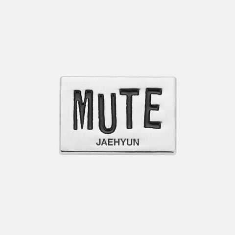 [Pre-Order] NCT JAEHYUN - MUTE FAN-CON OFFICIAL MD BADGE